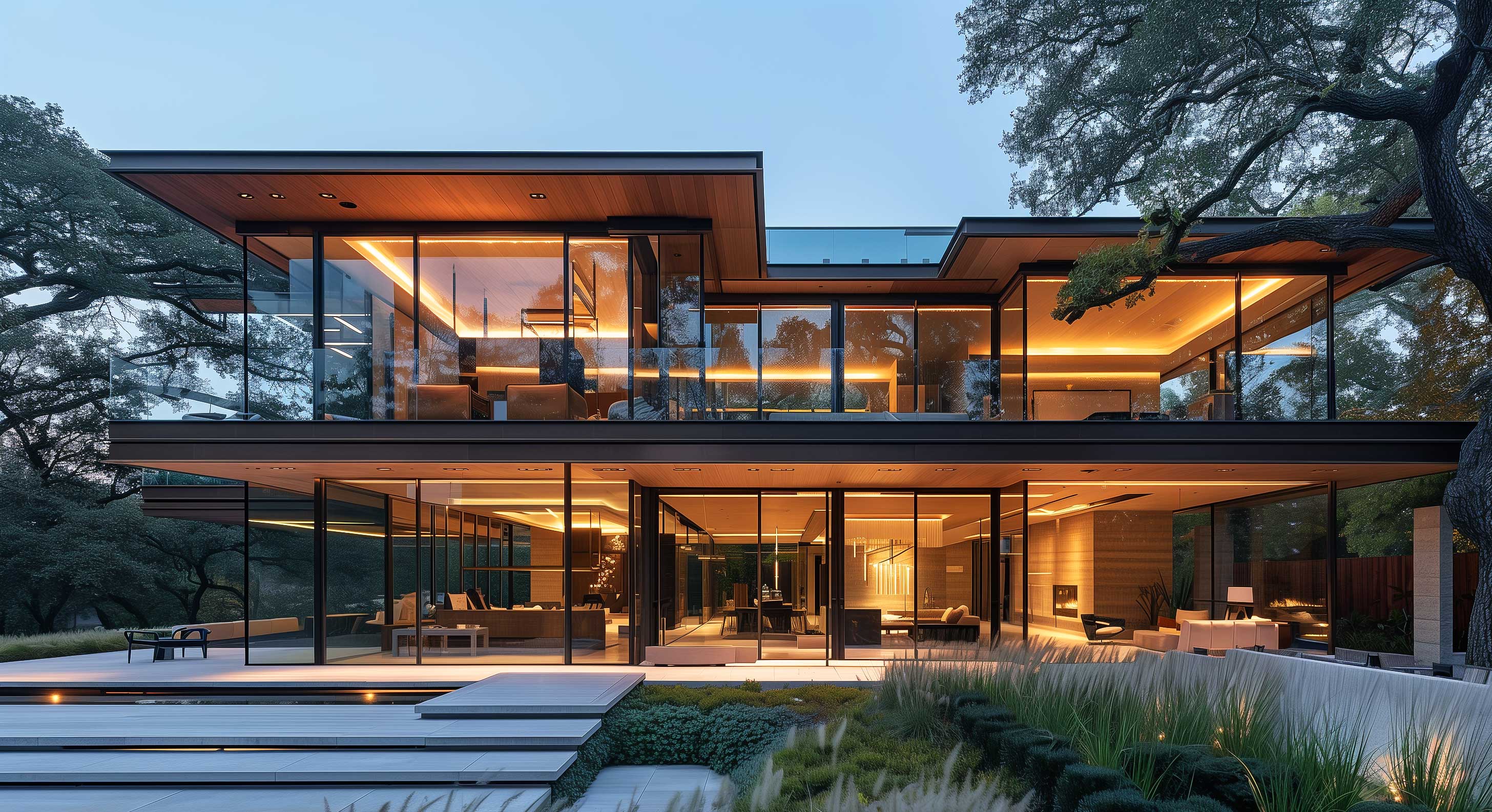 Modern building